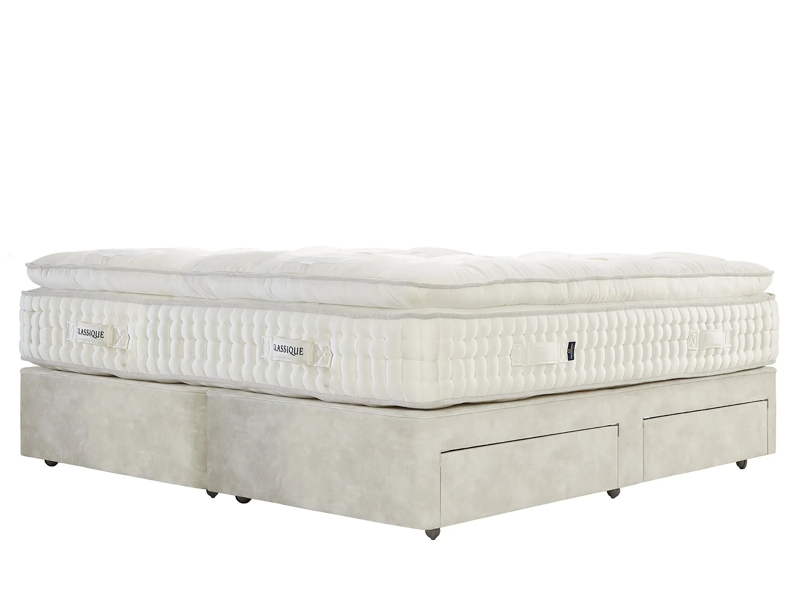 Super King Size 4 Drawer Divan Set