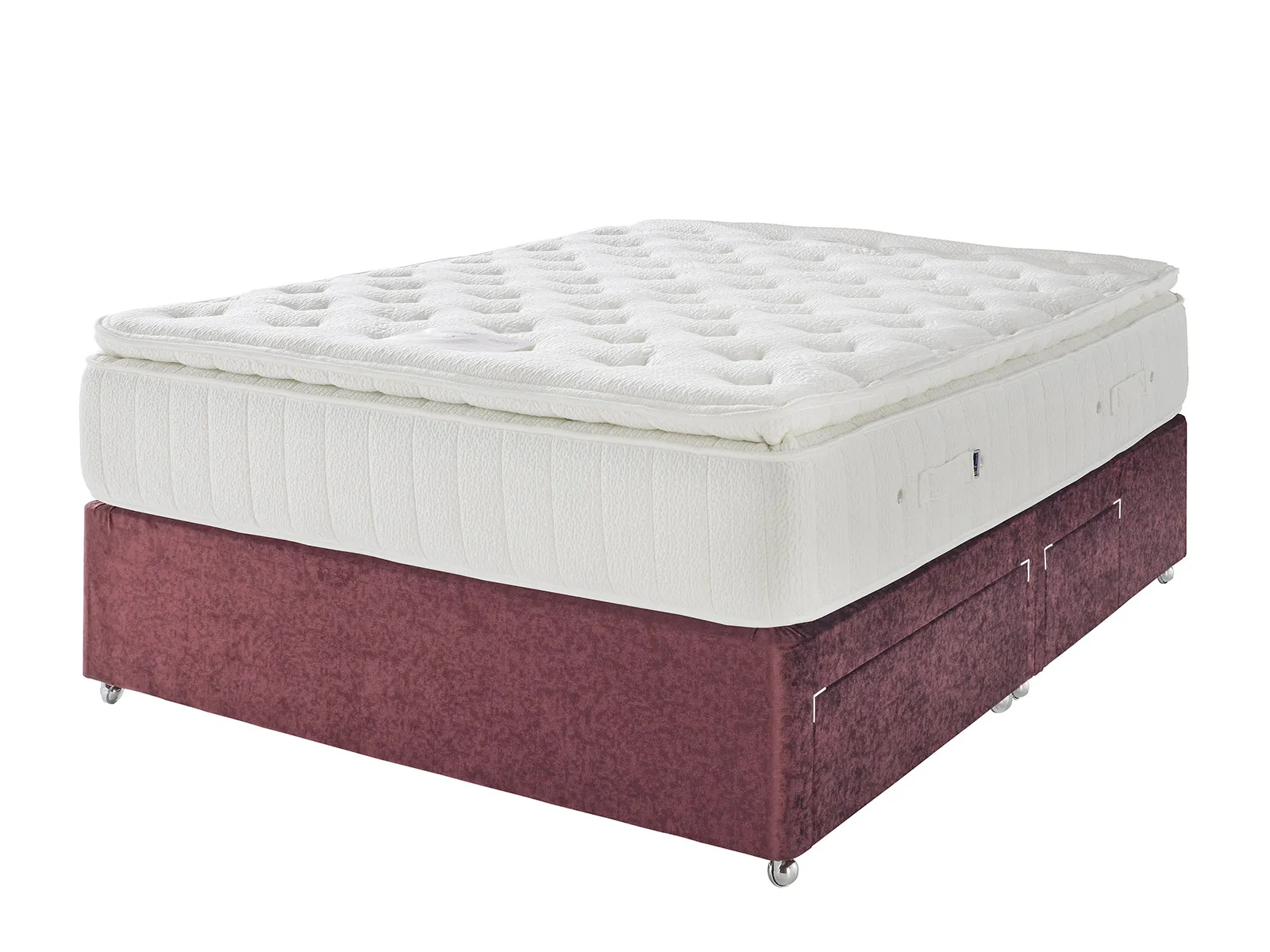 King Size 2+2 Drawer Divan Set