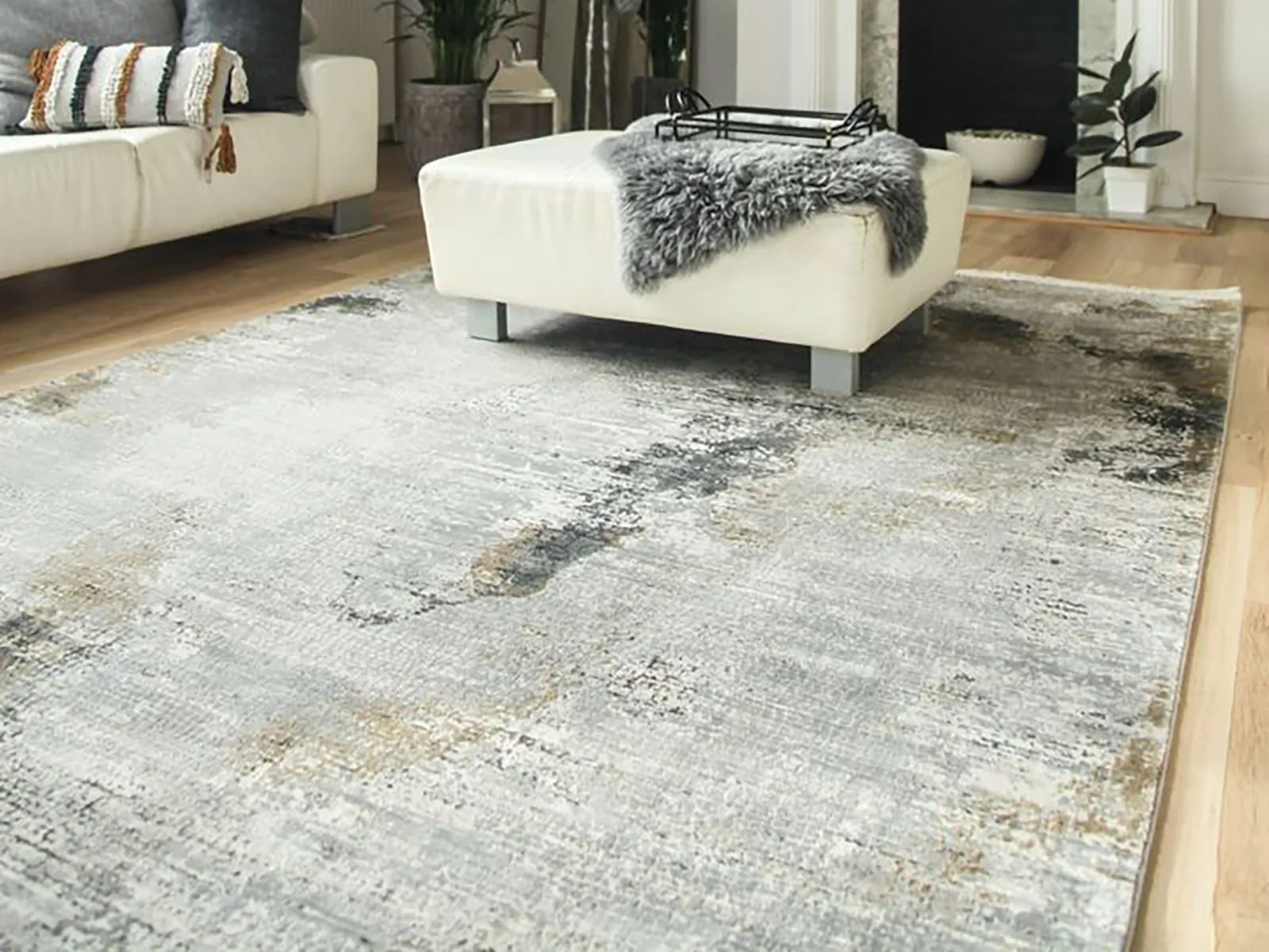Illusion Frost Grey 180cm X 120cm