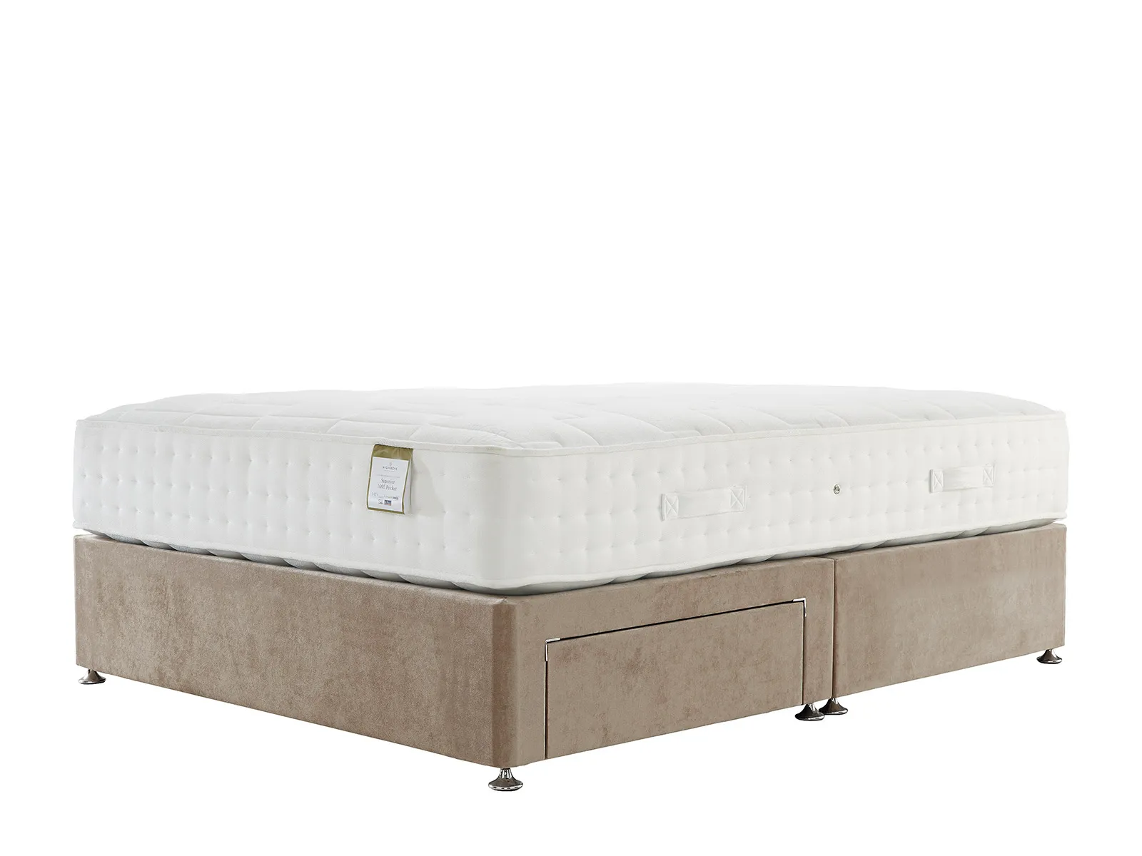 Double 2 Drawer Divan Set