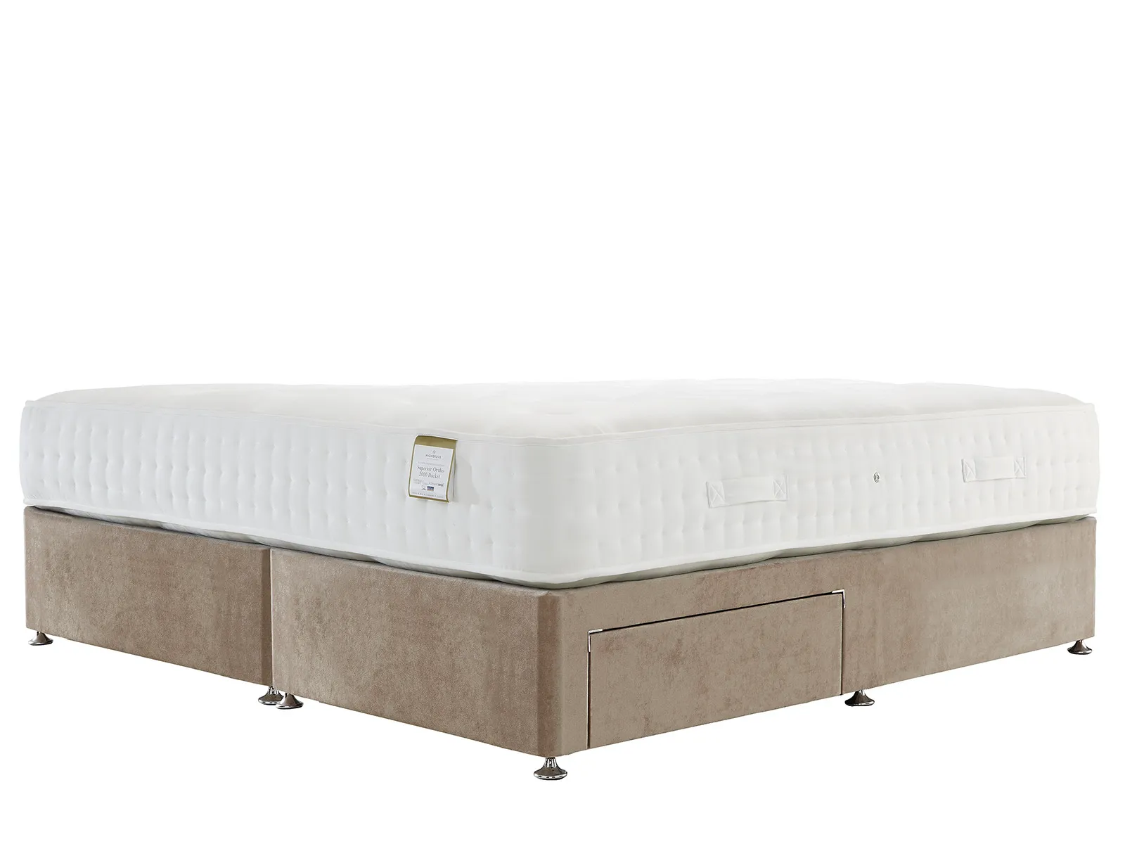 Super King Size 2 Drawer Divan Set