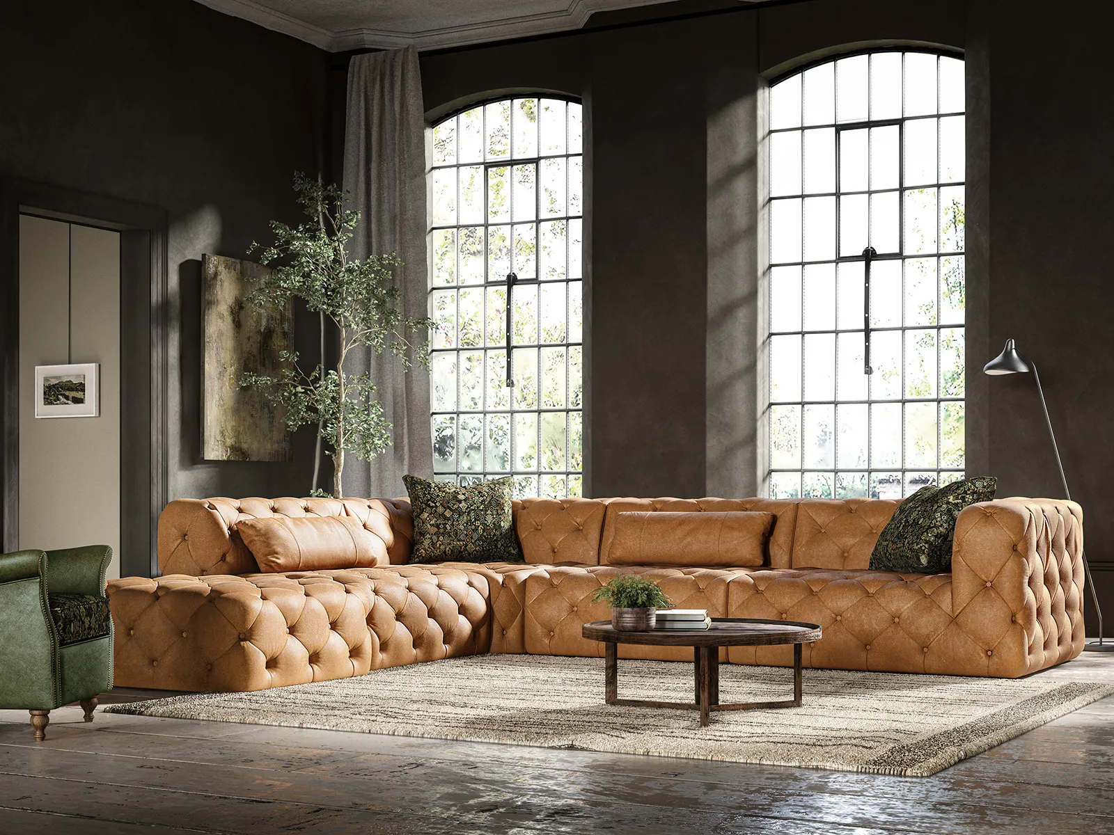 5 Piece Corner Sofa