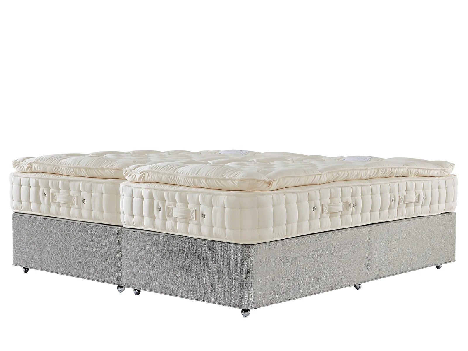 Super King Size Zip and Link Divan Set