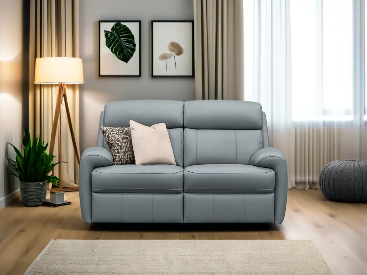 3 Seater Manual Recliner Sofa With Heat